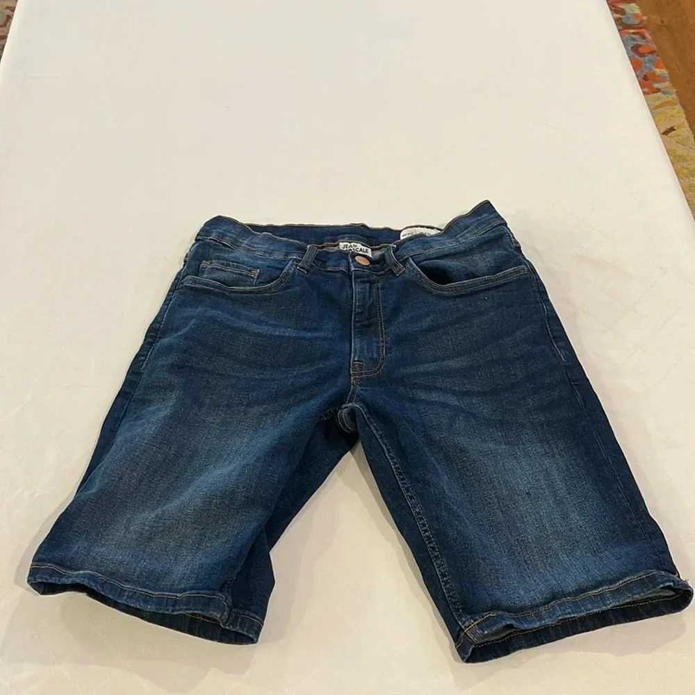 Jean Pascale Jean Shorts size‎ 30 Bermuda long jean shorts EUC